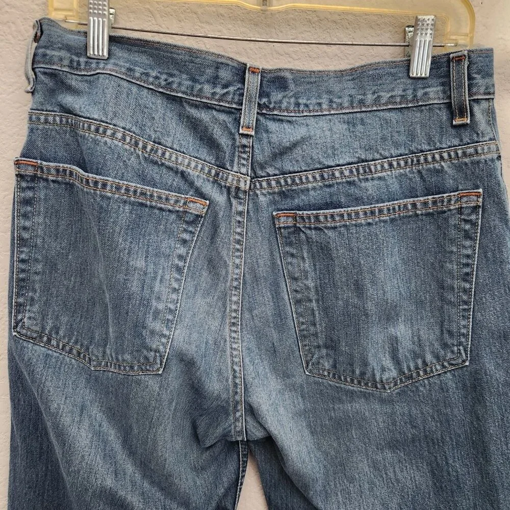 Old Navy Mens Regular Fit Denim Jeans Authentic Classic Blue Wash 32x32